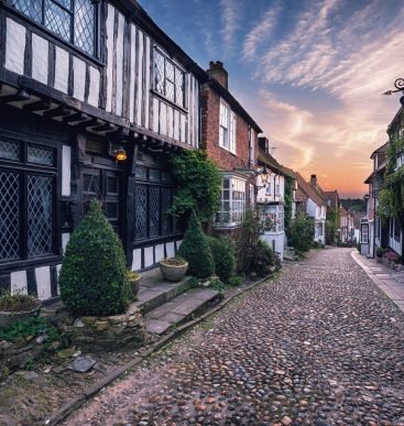 Beautiful Cobbled Street